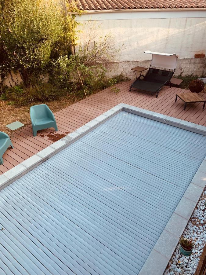 Appartement Independant Avec Jardin Et Acces Piscine ニーム エクステリア 写真