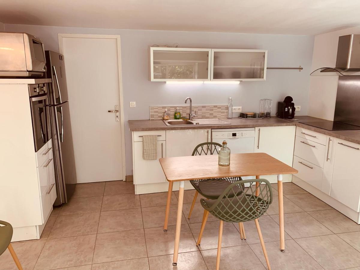 Appartement Independant Avec Jardin Et Acces Piscine ニーム エクステリア 写真