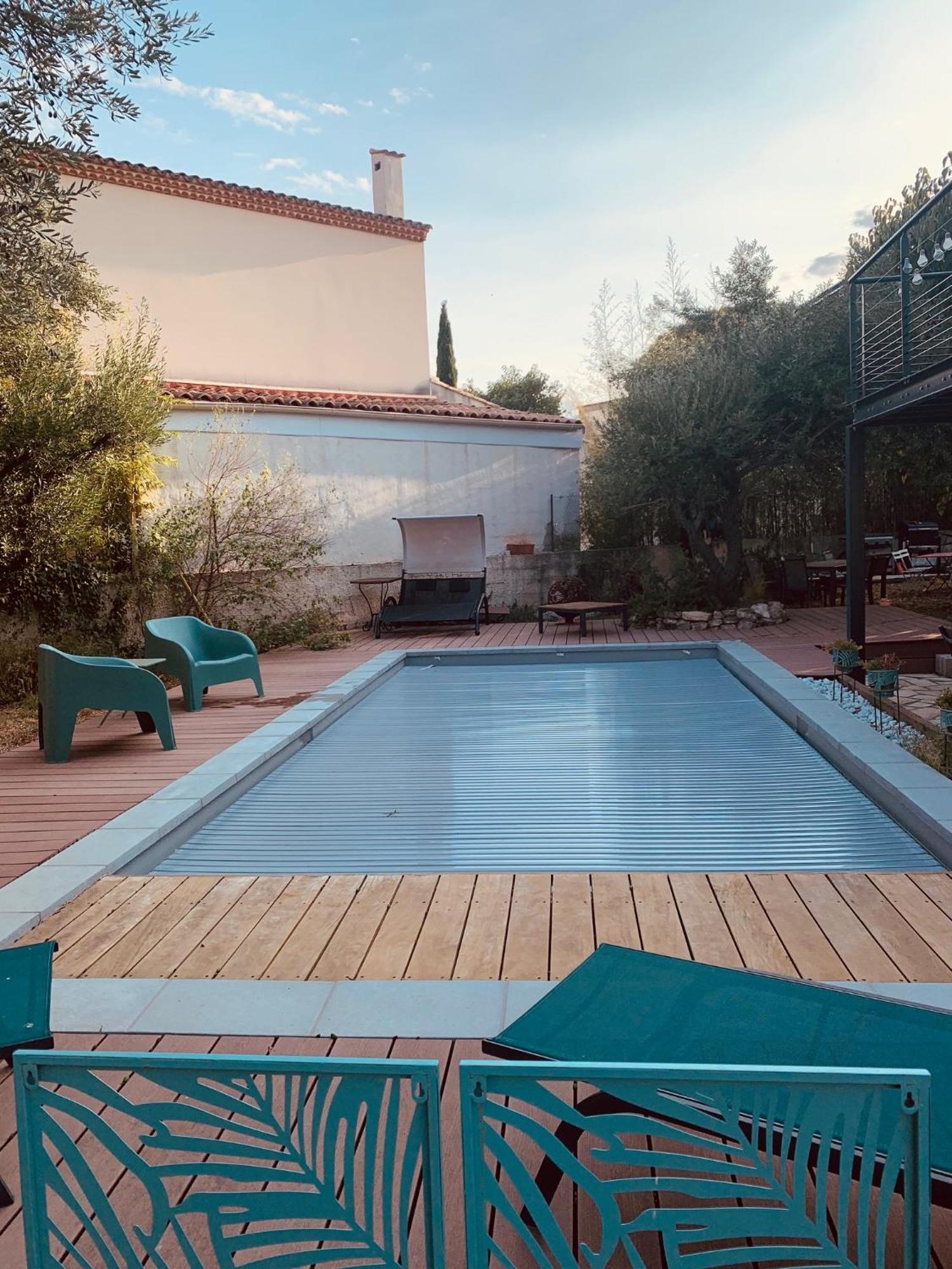 Appartement Independant Avec Jardin Et Acces Piscine ニーム エクステリア 写真