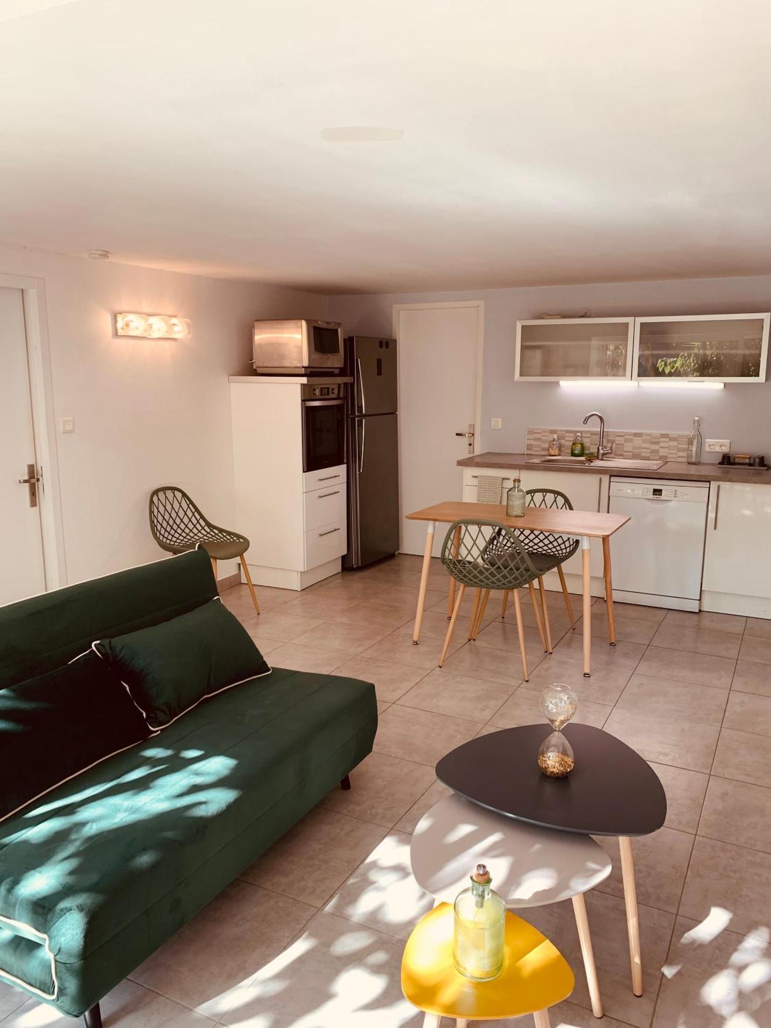 Appartement Independant Avec Jardin Et Acces Piscine ニーム エクステリア 写真